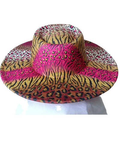 Jasmine Leopard Print Hat