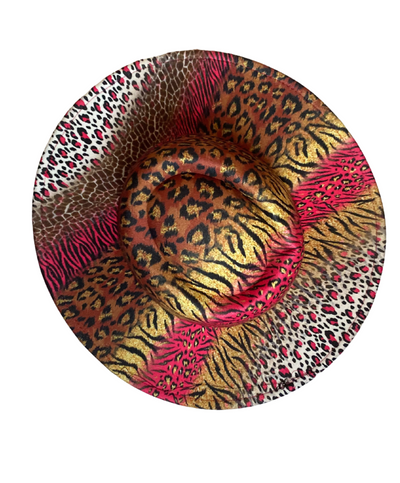 Jasmine Leopard Print Hat