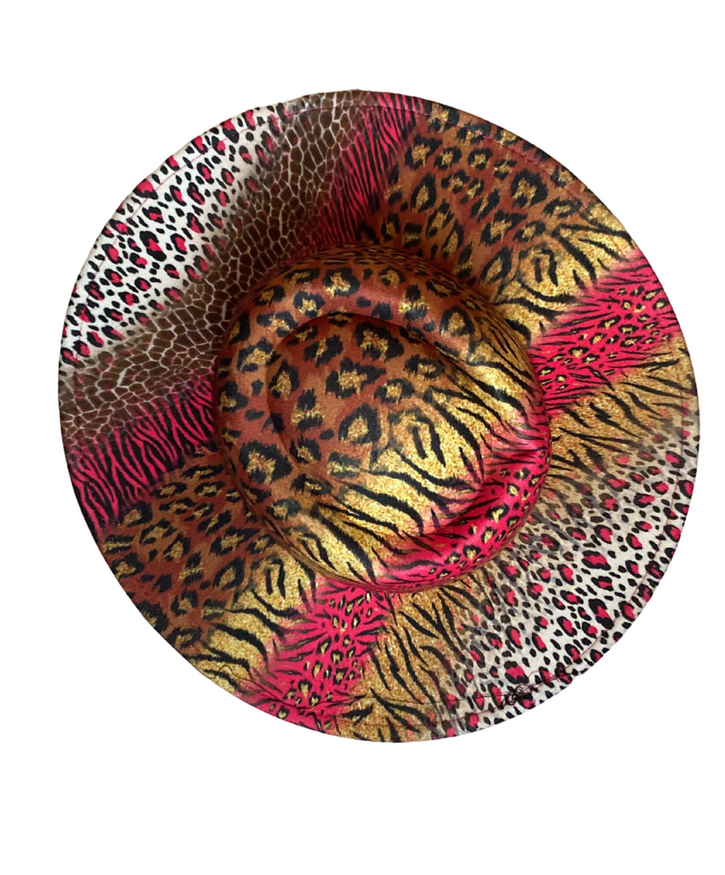 Jasmine Leopard Print Hat