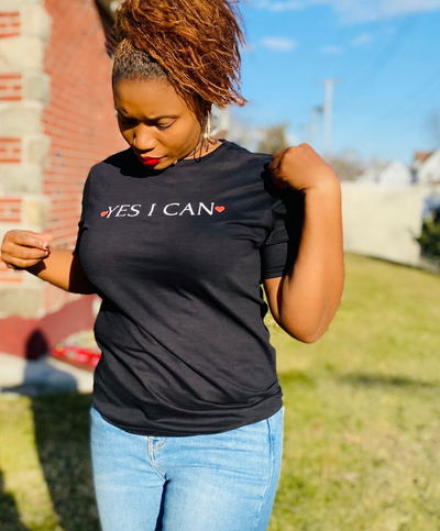 YES I CAN T-SHIRT