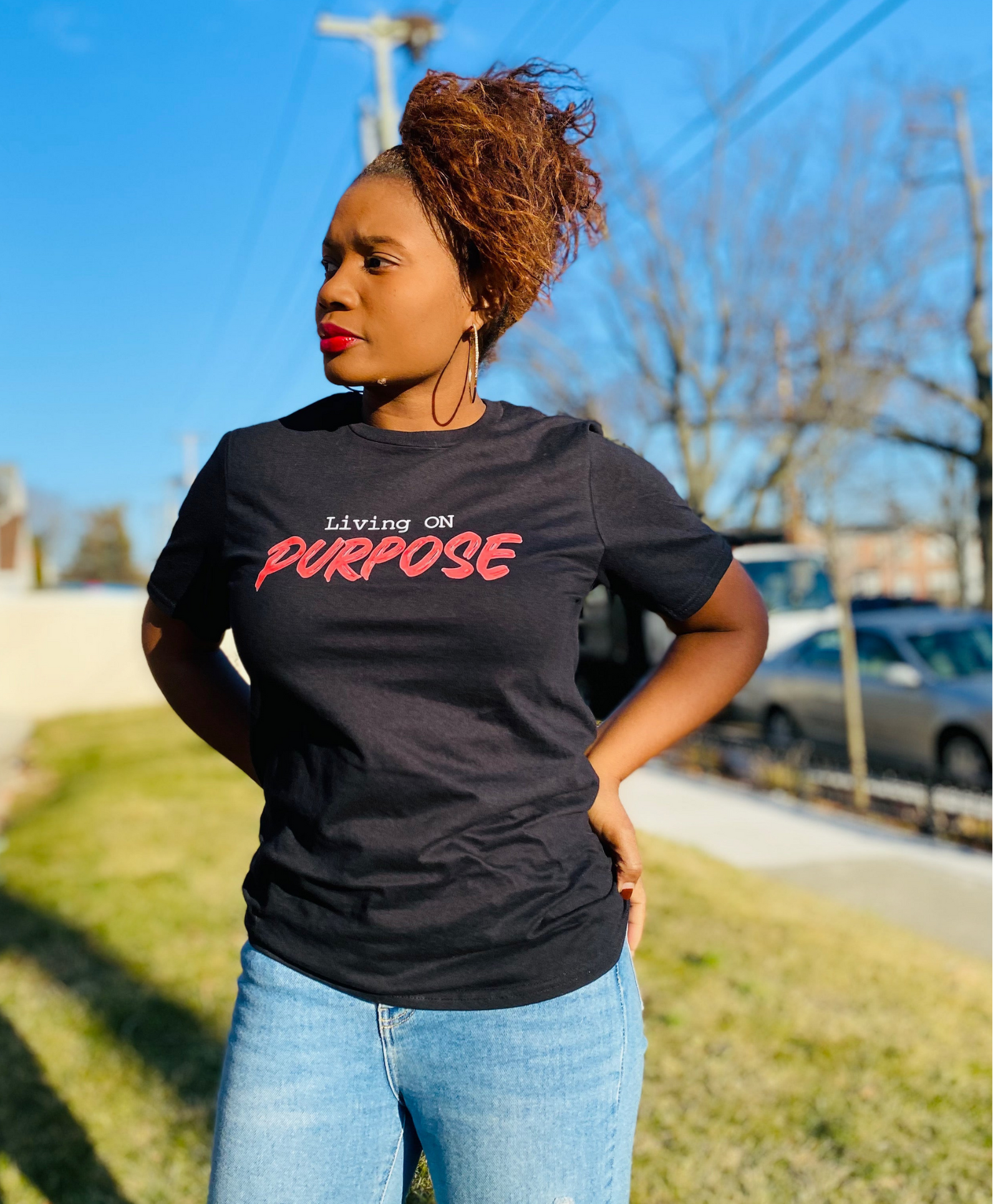 LIVING ON PURPOSE T-SHIRT