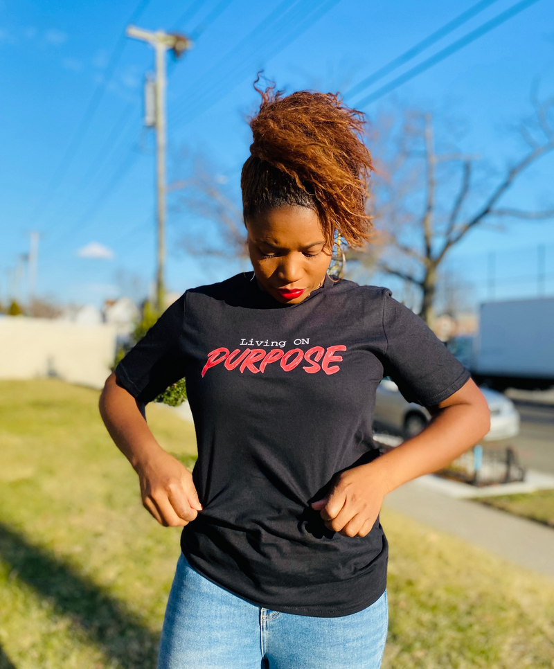 LIVING ON PURPOSE T-SHIRT