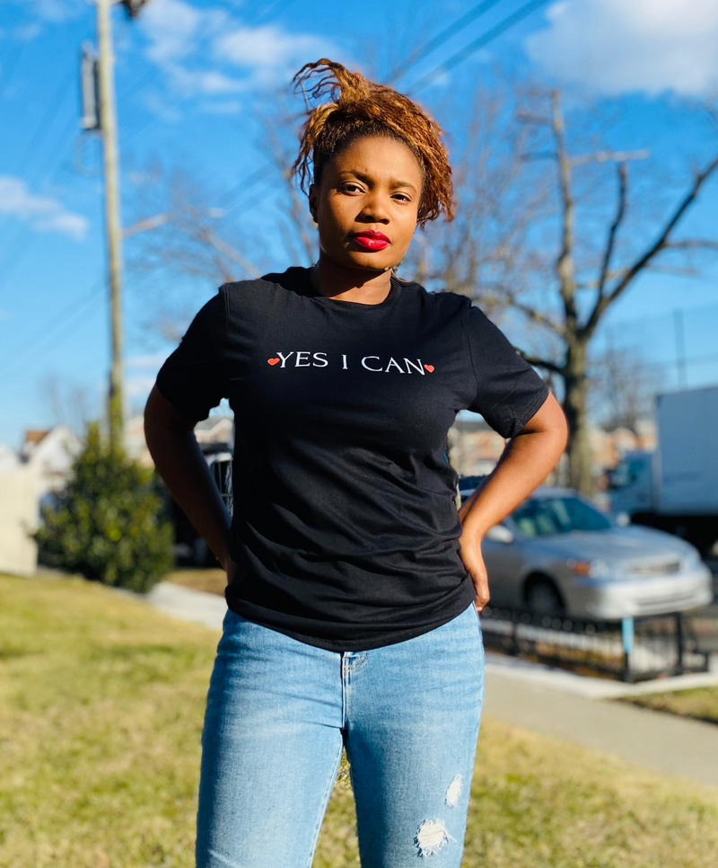 YES I CAN T-SHIRT