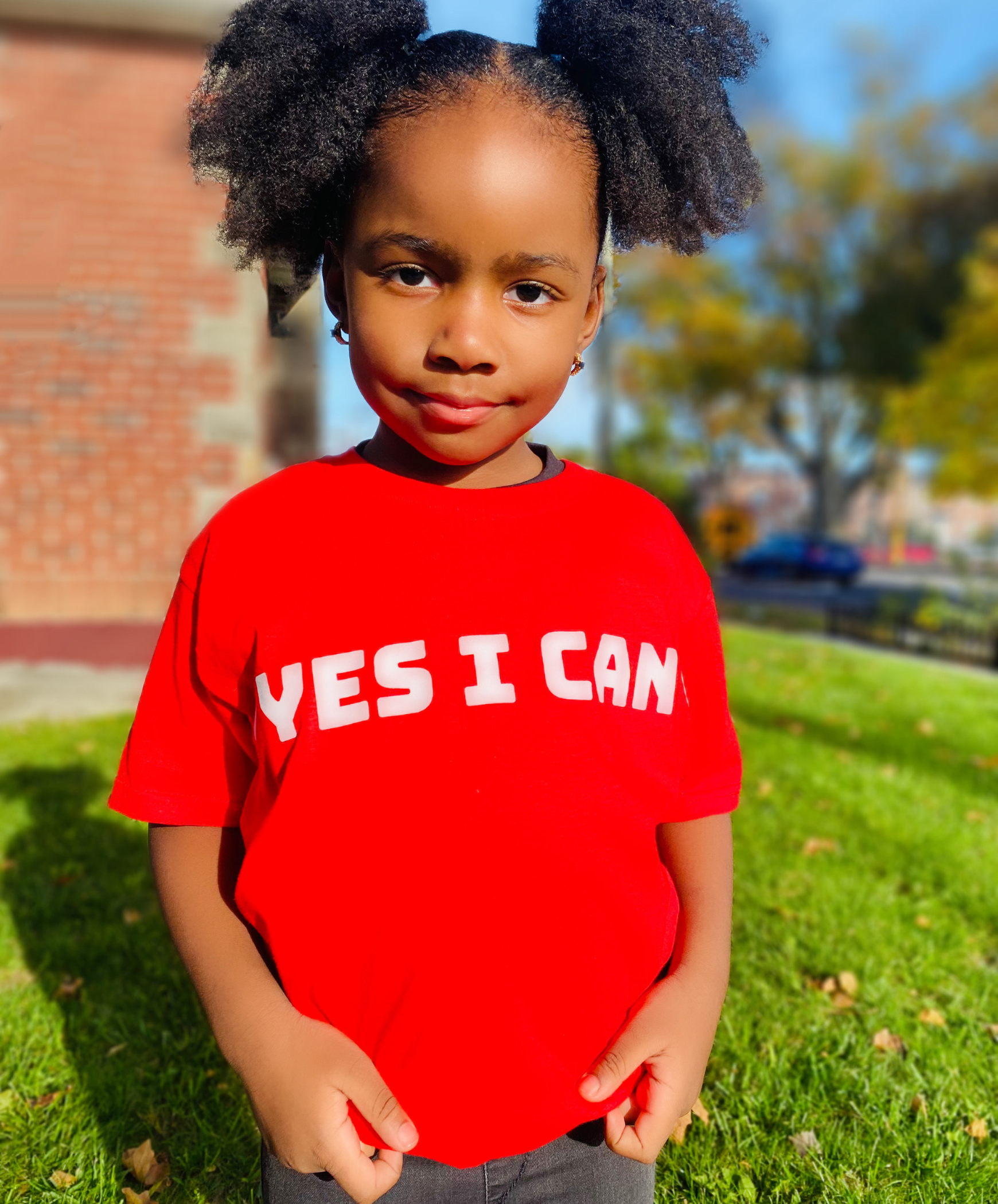 Yes I Can Red Tee