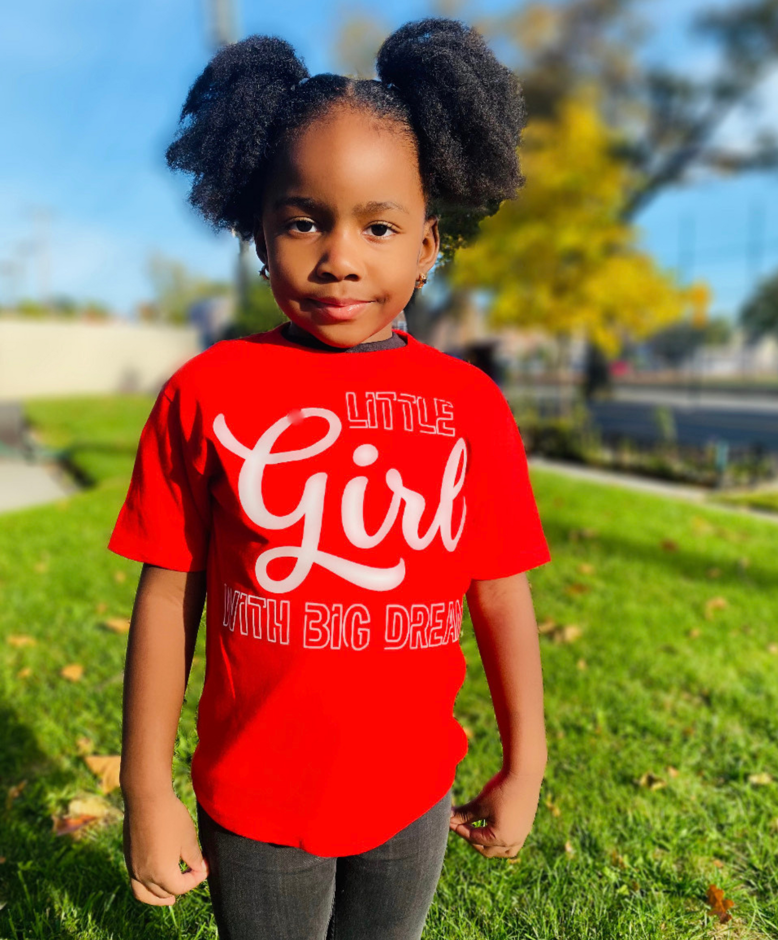 Little Girl with Big Dreams