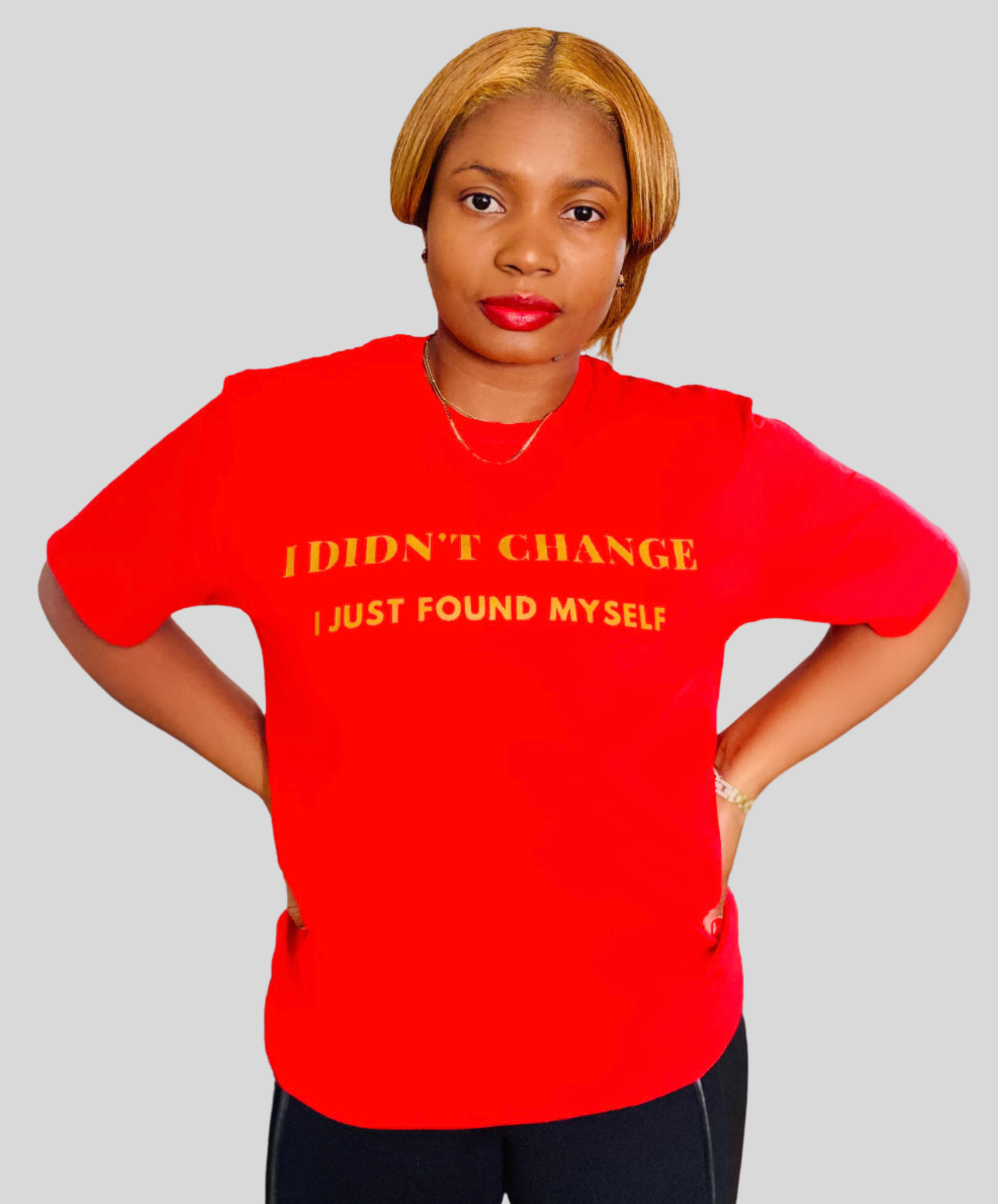 I Found Myself Red T-shirt