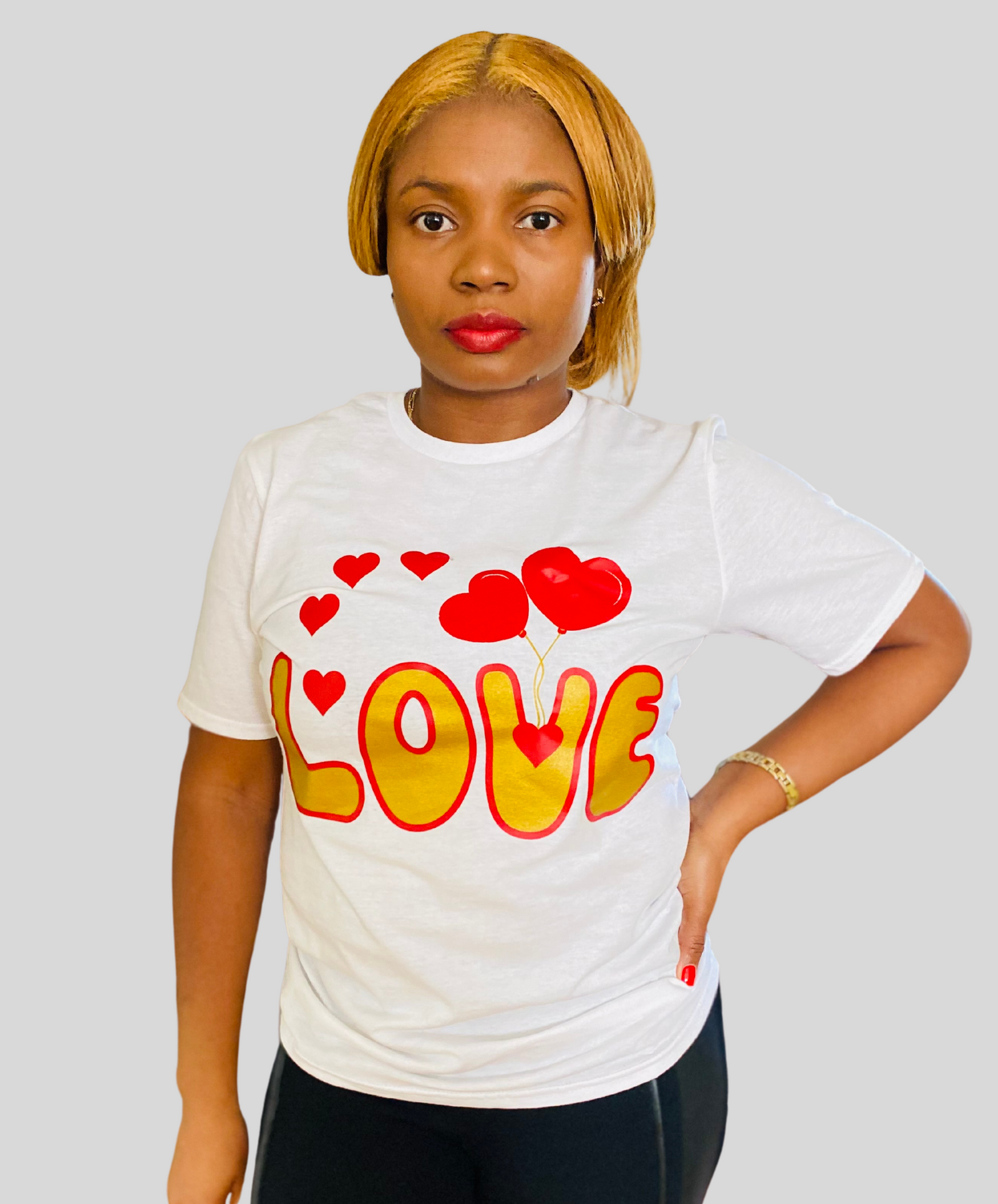 Love White T-shirt