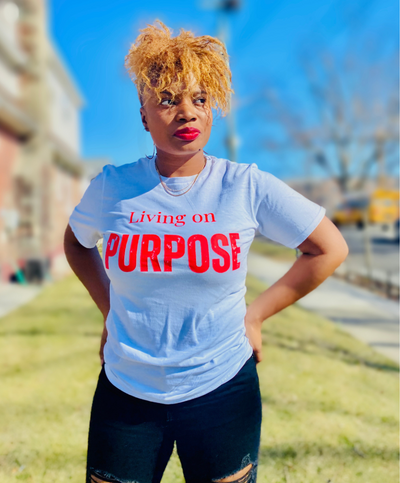 PURPOSE White T-shirt